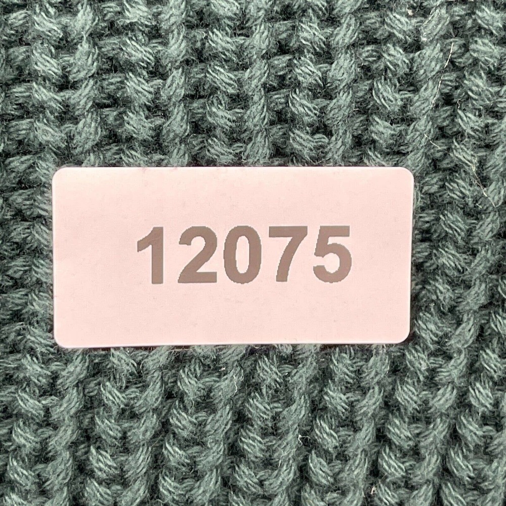 J Crew Womens Sweater Green Chunky Long Sleeve Scoop Neck Pullover Knit Size M - Picture 10 of 10